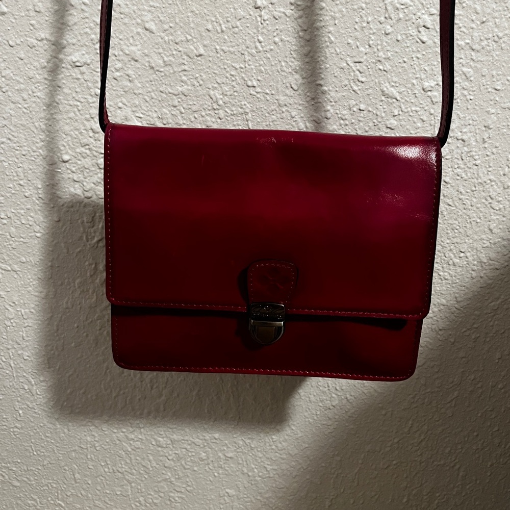 Patricia Nash Red Crossbody Bag - Picture 5 of 7